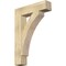 Ekena Millwork Thorton Block Rough Sawn Bracket, Douglas Fir, 6"W x 28"D x 40"H BKT06X28X40THR05RDF - alternate 1